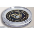 Round Plastic Coin Case (1.75")